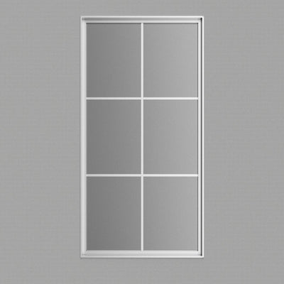 室内窓 FIX 560×1097 十字格子