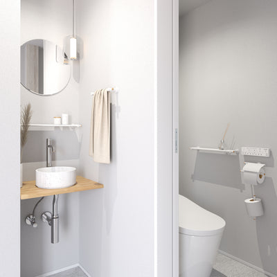 トイレ施工イメージ(Φ250/ホワイト)