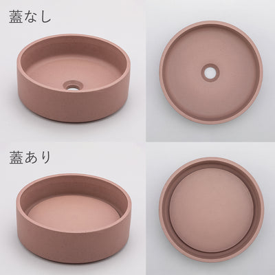 排水口を隠すことでKAWARABACHIをよりシンプルかつ上品に仕上げます