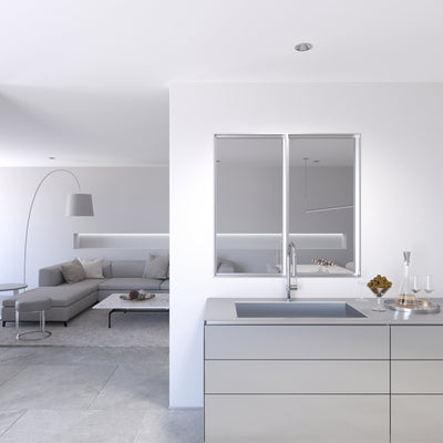 施工イメージ(使用商品:H1097/2連/シルバー)