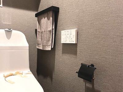 ALHIDE タオルバー S・ALCOLOLO ペーパーホルダーの施工事例