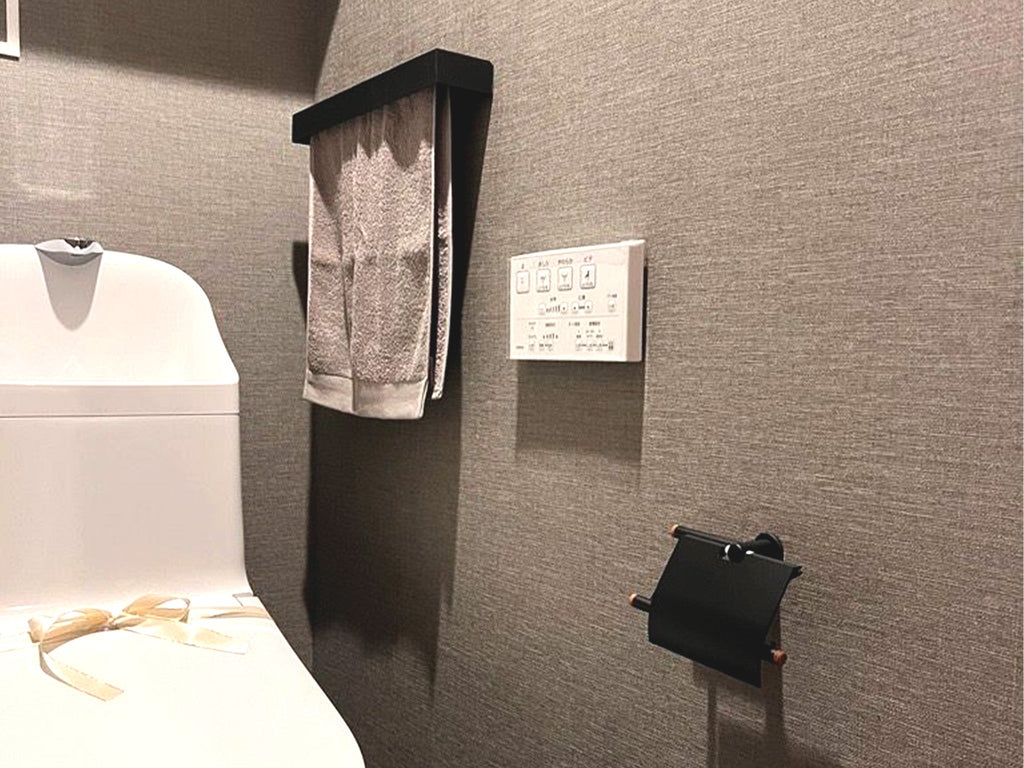 ALHIDE タオルバー S・ALCOLOLO ペーパーホルダーの施工事例