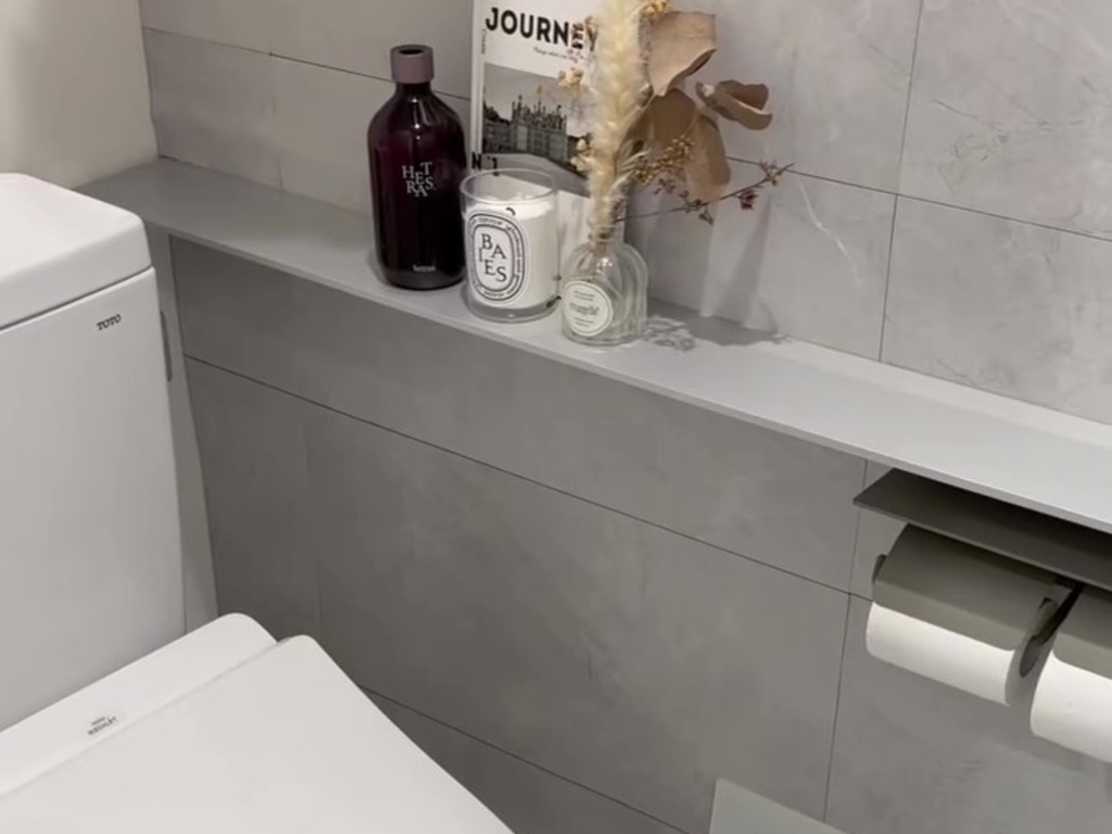 賃貸のトイレの棚