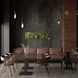 店舗設置イメージ（ブラック／W1500×H450）