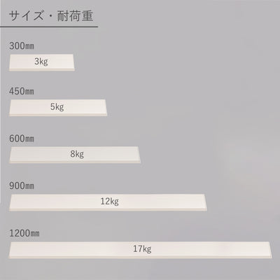 空間・用途に合わせて５つのサイズから選択いただけます