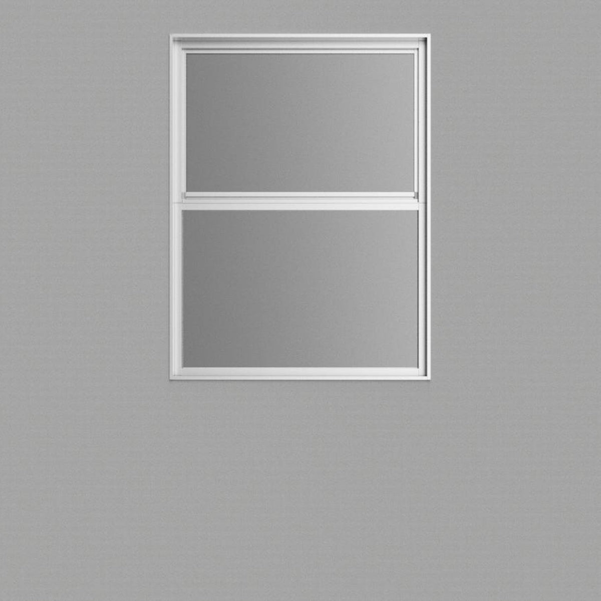 室内窓 アルミ製額縁一体枠 両側壁納まり 上部開き 560×742 壁厚126㎜～130㎜（※受注生産品）