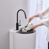 靴や掃除用具を気兼ねなく洗えます
