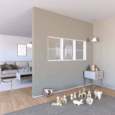 施工イメージ（使用商品：H742/3連/ホワイト）