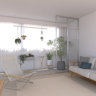 施工イメージ（使用商品：FIX/H2394/2列/シルバー）