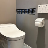 施工事例④ ホテルライクなトイレ空間（シルバー）