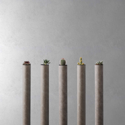 お好きな植物を入れて楽しむことができます（アレンジ例）　※植物は付属しておりません